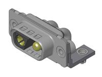 f2w2pc-1343-1731070252 FCT from Molex 173107 2 Way Right Angle Through Hole D-sub Connector Socket, 6.86mm Pitch, with 4-40 Screw Locks
