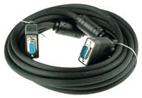 11045356-10 Roline Male VGA to Female VGA Cable, 6m Black