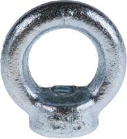 124-4840 RS PRO Carbon Steel Eye Nut, M8 Thread, 20mm Internal Eye Diameter, 36mm Outer Eye Diameter, 0.14t Load