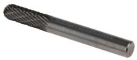 p80560x60 Dormer P805 Series Ball Nosed Cylinder Burr, 6.0mm Capacity, Carbide Blade