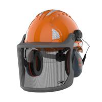 ake24a-500-800 JSP EVOGuard Orange Safety Helmet, AdjustableVentilated