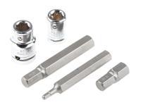 213-0951 RS PRO Impact Driver Bit 16 Pieces, Hexagon