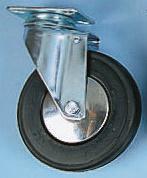 2470dyk075p40 Tente Swivel Castor Wheel, 55kg Capacity, 75mm Wheel