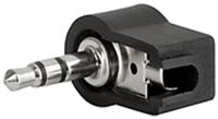 48321320 Schurter Jack Connector 3.5 mm PCB Mount Stereo Plug, 3Pole 500mA