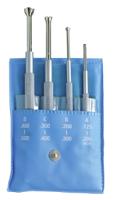 841-2524 RS PRO Gauge Set, Steel, 4 piece