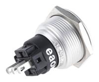 82-65511000 EAO 82 Series Push Button Switch, Momentary, Panel Mount, 22.3mm Cutout, SPDT, 240V, IP65, IP67