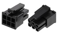 43025-0608 Molex, Micro-Fit 3.0 Female Connector Housing, 3mm Pitch, 6 Way, 2 Row