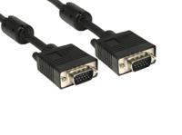 182-8530 RS PRO Male VGA to Male VGA Cable, 20m Black