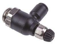 7061-06-13 Legris 7061 Series Tube Flow Regulator, 6mm Tube Inlet Port