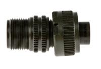 ms3106a-10sl-3p Amphenol Industrial, MS3106A, Copper Alloy 3 Way Cable Mount MIL Spec Circular Connector, Pin Contacts,Shell Size 10SL,