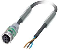 1694790 Phoenix Contact Female 3 way M12 to Sensor Actuator Cable, 10m