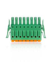 1952089 Phoenix Contact, 3.5mm Pitch, FMC 1.5/8-ST-3.5-RF, 8 Way, , Pluggable Terminal Block, Plug, Cable Mount, Spring Cage