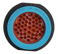 hdp24-24-47pe-l017 Deutsch Circular Connector, 47 Contacts, Panel, 1.59 mm Connector, Socket, Male, IP67, HD20 Series