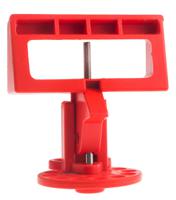 862-5219 RS PRO Red 1-Lock ABS, Stainless Steel, Brass Large Circuit Breaker Lockout, 8mm Shackle