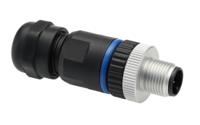 pxppam12fim08astpg9 Bulgin Circular Connector, 8 Contacts, Panel, M12 Connector, Plug, Male, IP67, Buccaneer M12 Series
