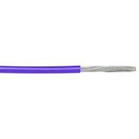 5851-vi005 Alpha Wire Hook-up Wire TEFLON Series Purple 0.06 mm² PTFE Equipment Wire, 30 AWG, 7/0.10 mm, 30m, PTFE Insulation,