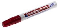 8300-002 Edding Fine Tip Red Marker Pen