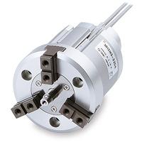 mhsh3-25d SMC 3 Finger Double Action Pneumatic Gripper, MHSH3-25D, Parallel Gripping Type