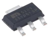 mic5209-33ys Microchip, Voltage Regulator 16V SOT-223 4-Pin