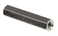222-430 RS PRO Standoff, M3 x M3 Thread, 25mm Body, Brass, Female/Female