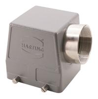 09300320523 HARTING Han B Heavy Duty Power Connector Hood, PG42 Thread, Side Entry
