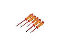 t4729 CK Pozidriv; Slotted Insulated Screwdriver Set, 5-Piece