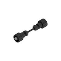 17-10003 Amphenol CONEC17 -100, 2m Cat5e, Black RJ45 to Male RJ45 Male, UTP Unshielded, Terminated