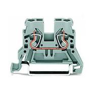 870-901 WAGO  870 Series Grey, 2.5mm², Single-Level, Cage Clamp Termination