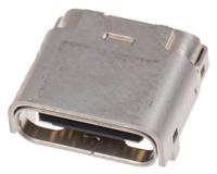 ubc-r112-56c-7atshf JST Right Angle, SMT, Socket- Single Port Type C 3.1 USB Connector