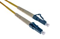 135-610 RS PRO LC to LC Simplex Single Mode OS1 Fibre Optic Cable, 9/125μm, Yellow, 1m