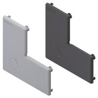 3842548807 Bosch Rexroth Black PP Cover Cap, 10mm Groove