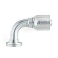 16n77-8-8 Parker Crimped Hose Fitting Hose to 2 in Flange, 16N77-8-8