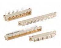 86094648194755e3lf Amphenol Communications Solutions DIN 41612 64 Way 2.54mm Pitch, Type C, 2 Row, Vertical DIN 41612 Connector Receptacle