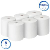 6622 SCOTT Scott Control () Rolled White Hand Towels, 198mm, 1200 Sheets