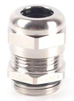 211-6796 RS PRO Nickel Plated Brass Cable Gland, M20 Thread, 5mm min., 9mm max., IP68