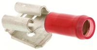 160834-2 TE Connectivity PIDG FASTON .250 Red Insulated Female Spade Connector, Piggyback Terminal, 6.35 x 0.81mm Tab Size,