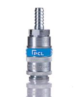 ac21s PCL Steel Male Pneumatic Quick Connect Coupling, 8mm Hose Barb
