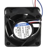 4122-036 ebm-papst 400 Series Axial Fan, 12 V dc, DC Operation, 10m³/h, 1W, 40 x 40 x 20mm
