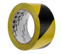 766 3M i Black, Yellow PVC 33m Lane Marking Tape, 0.13mm Thickness