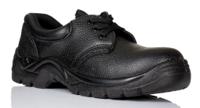 r102-05 RS PRO Unisex Black Steel Toe Capped Safety Shoes, UK 5, EU 38
