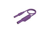 934042109 Hirschmann Test & Measurement Test lead, 32A, Violet, 1m Lead Length