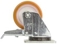 19878-fr LAG Braked Swivel Castor Wheel, 200kg Capacity, 100mm Wheel