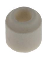 536-4090 White Ceramic Bead 2.5mm Bore Size +1200°C
