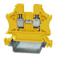 242-0491 RS PRO Yellow, Single-Level, Cage Clamp Termination