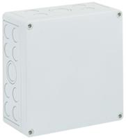 10540501 Spelsberg TK PS Series Grey Polystyrene Enclosure, IP66, Grey Lid, 130 x 130 x 75mm