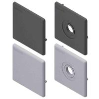 3842548808 Bosch Rexroth Grey Polypropylene Cover Cap