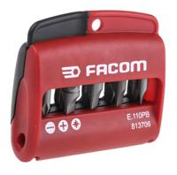 e110pb Facom Driver Bit Set 10 Pieces, Phillips, Pozidriv, Slotted