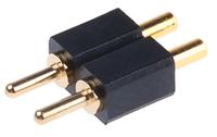 811-s1-002-10-016101 Preci-Dip 811 Series Straight Through Hole Spring Loaded Connector, 2 Contact(s), 2.54 mm Pitch, 1 Row, Shrouded