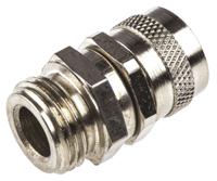 7tca296020r0059-sp12m16b Adaptaflex Swivel, Conduit Fitting, 12mm Nominal Size, M16, Brass, Silver IP54 rating
