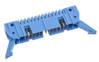 2-5499206-6 TE Connectivity AMP-LATCH Series Straight Through Hole PCB Header, 26 Contact(s), 2.54 mm Pitch, 2 Row, Shrouded